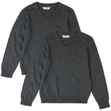 MS Unisex Pure Cotton Jumper 7-8 Years Grey