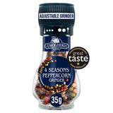 La Drogheria Black White Green  Pink Pepper Corn Adjustable Mill Grinder