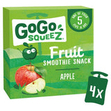 GoGo squeeZ Fruit Smoothie Snack Apple 4X90g
