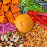 Pollen  Grace Superfood Red Pepper Houmous  Rice Salad Bowl