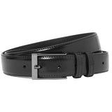 MS Mens MS Collection Leather Smart Belt M 34-36 Black