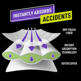 Pampers Ninjamas Pyjama Pants Girls 10 Nappy Pants 4-7 Years 17-30kg