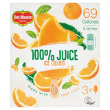 Del Monte 100 Juice Orange Lollies