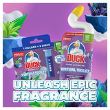Duck Toilet Fresh Discs Holder Virtual Violet 36ml