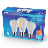 TCP Classic LED Bayonet 60W Light Bulbs