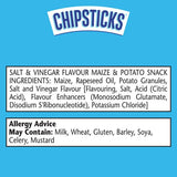 Smiths Chipsticks Salt  Vinegar Multipack Snacks