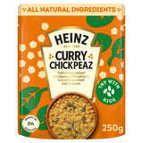 Heinz Curry Chickpeas with Coconut and Spinach
