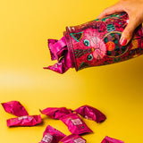 Monty Bojangles Persian Pink Cat Tin Choccy Scoffy Truffles