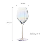 Anton Studio Designs, Palazzo Wine Glasses, Set of 2, 600ml, Lustre