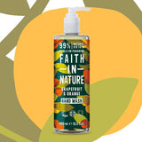 Faith in Nature Grapefruit  Orange Hand Wash