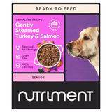Nutriment Gently Steamed Recipe Turkey  Salmon for Senior Dogs