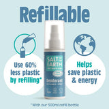 Salt of the Earth Ocean  Coconut Natural Deodorant Spray