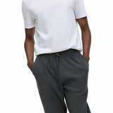 M&S Mens Pure Cotton Loungewear Bottoms, L, Cedar