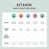 Kit & Kin Eco Nappy Pants Size 7