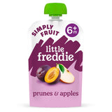 Little Freddie Organic Prunes  Apples Baby Food Pouch 6 M