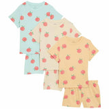 MS Girls Pure Cotton Fruit Pyjama Sets 4-5 Years Multi