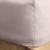 M&S Cotton Rich Fitted Sheet, Super King Size, Mink