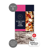 MS Collection Ultra Thin Spicy King Prawn Pizza