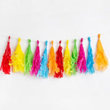 Talking Tables Rainbow Tassels Garland