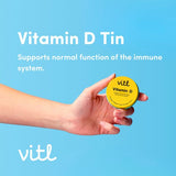 Vitl Vitamin D Vegan Soft Gel Capsules