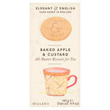 Millers Elegant  English Baked Apple  Custard Biscuits