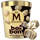 Magnum Bon Bon White Chocolate  Cookies Ice Cream