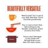 Borough Broth Organic Beef Bone Broth Large Pack