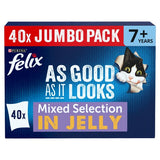 Felix As Good As it Looks Senior 7 Mixed in Jelly Wet Cat Food