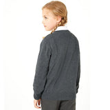 MS Unisex Pure Cotton Jumper 7-8 Years Grey