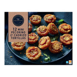 M&S 12 Mini Pecorino & Chorizo Tortillas