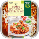 MS Tomato Mozzarella  Pesto Pasta Bake