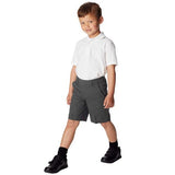 MS Boys 2pk Regular Leg School Shorts Grey 5-6 Yrs
