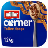 Muller Corner Toffee Yogurt with Chocolate Hoops