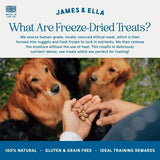 James  Ella Freeze-Dried Raw Chicken Dog Treats