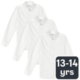 MS Girls Slim Fit Easy Iron School Blouses 13-14 Years White