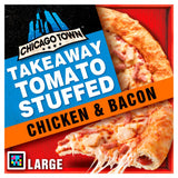 Chicago Town Tomato Stuffed Crust Takeaway Chicken  Bacon Melt Pizza