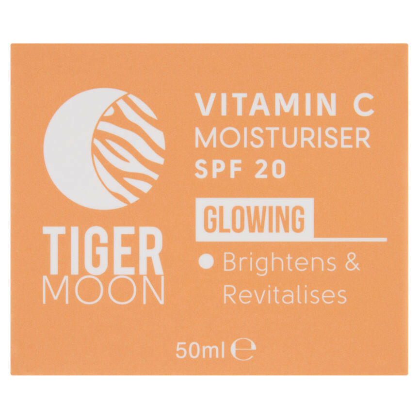 Tiger Moon Vitamin C Moisturiser SPF 20 50ml GOODS ASDA   