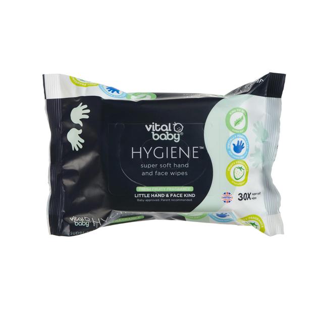 Vital Baby Fruity Fragrance Hand & Face Wipes    30 per pack GOODS M&S   