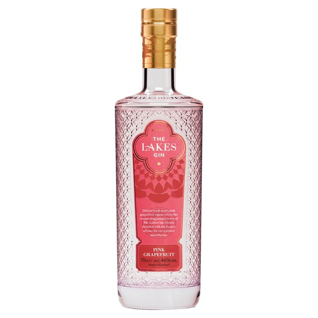 The Lakes Distillery Pink Grapefruit Gin   70cl GOODS M&S   
