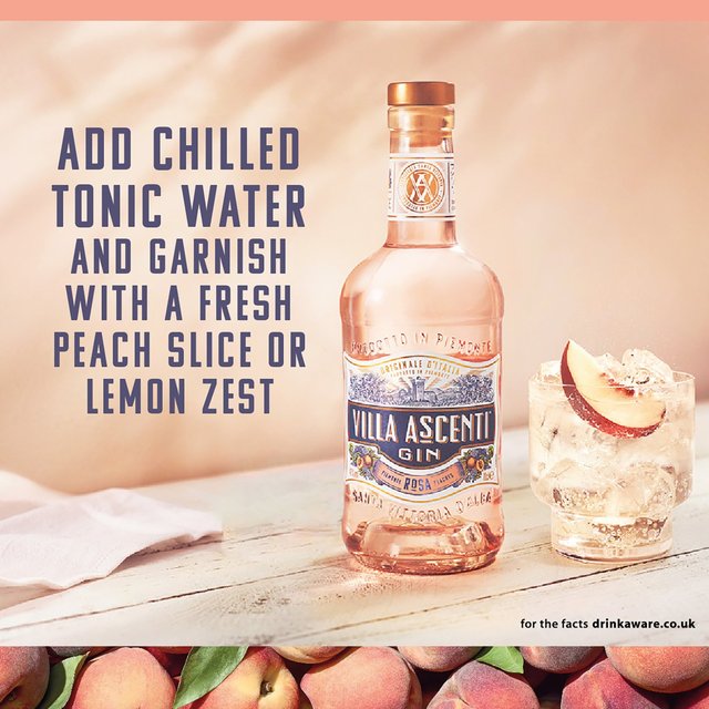 Villa Ascenti Rosa Flavoured Gin   70cl GOODS M&S   