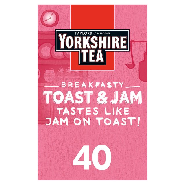 Yorkshire Tea Toast & Jam Brew   40 per pack GOODS M&S   