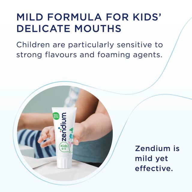 Zendium Kids Toothpaste 0-5 - SLS Free   50ml GOODS M&S   