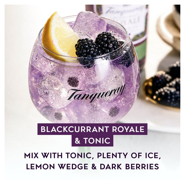 Tanqueray Blackcurrant Royale Distilled Gin   70cl GOODS M&S   
