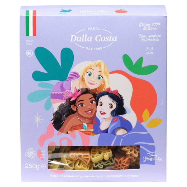 Dalla Costa Disney Princess Tricolour Pasta   250g - 998218
