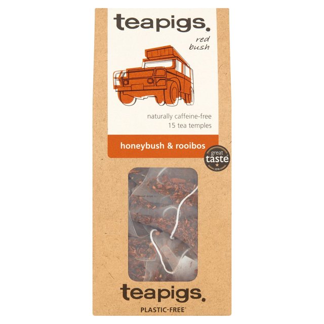 Teapigs Honeybush & Rooibos Tea Bags   15 per pack GOODS M&S   