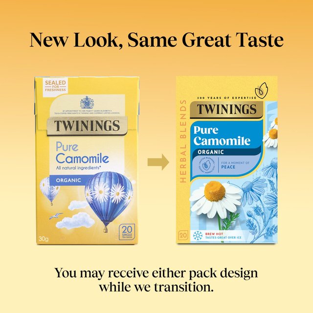 Twinings Organic Camomile Tea   20 per pack GOODS M&S   