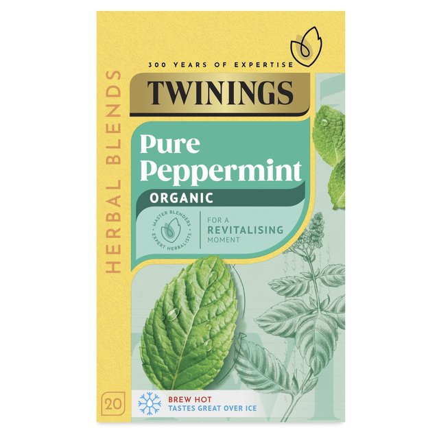 Twinings Organic Peppermint Tea   20 per pack GOODS M&S   