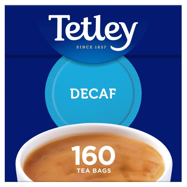 Tetley Decaffeinated Tea Bags   160 per pack GOODS M&S   