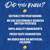 Walkers Less Salt A Dash of Salt & Vinegar Multipack Crisps   6 per pack GOODS M&S   