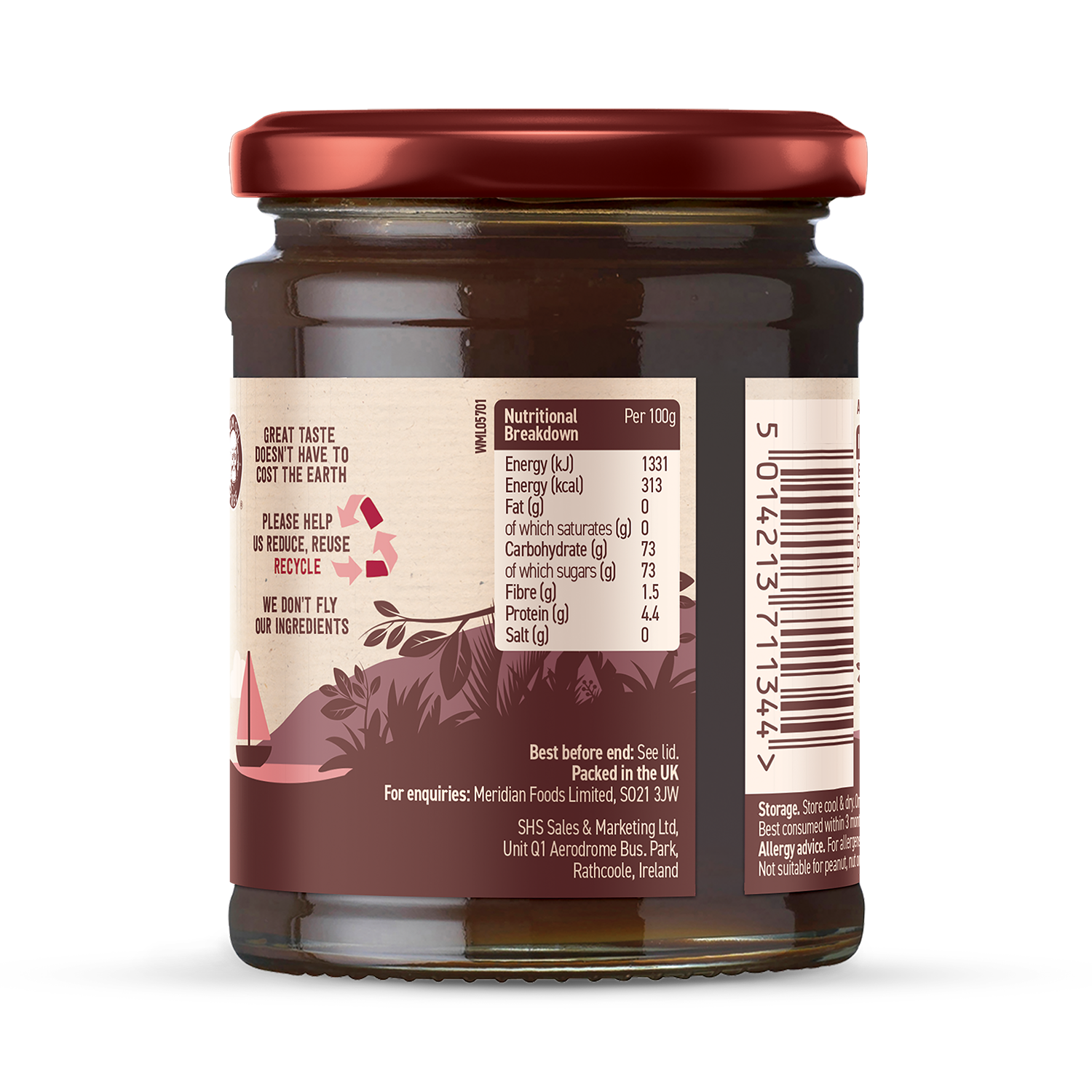 Meridian Barley Malt Extract 370g - 998694